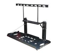 SQWDWEGF Cache-Bagages pour Jeep pour Wrangler JL 2 Portes (2018-2024) Porte-Bagages Hayon Pliable Garniture Intérieure Porte-Bagages De Coffre Extension Tablette Housse Colis Cargo Coque