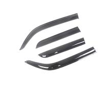 SQWDWEGF Visières Fenêtre Côté Voiture Déflecteurs Vent Fenêtre Latérale pour Ridgeline 2006-2018 Visière Protection Contre Pluie Pare-Brise Porte Pare-Vent Fumée Foncée Déflecteur Pare-Soleil(06-14)