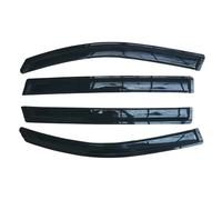 SQWDWEGF Visières Fenêtre Côté Voiture Déflecteurs Vent Fenêtre Latérale Visières Noires Protection Contre Pluie Pare-Brise Porte Fumée Foncée pour Pilot 2003 - 2022 Déflecteur Pare-Soleil(2016-2022)