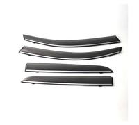 SQWDWEGF Visières Fenêtre Côté Voiture Visières De Fenêtre Latérales pour Citroren pour DS5 Hatchback 2012 - 2018 Pare-Brise Contre La Fumée Déflecteurs De Pluie Et De Soleil Déflecteur Pare-Soleil