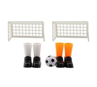 SQXBK Jeu de Finger Soccer Finger Footballs Match Toys Jouets de Doigt Dr les Ensemble de Jeu de Table avec Deux Buts pour Cadeaux de F te de Clu
