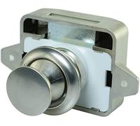 SQXBK Verrou à bouton poussoir pour tiroir, armoire, porte d'armoire, serrure sans clé