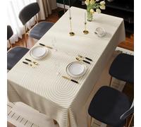 SQYDFDC Nappe rectangulaire ou carrée en Vinyle, Nappe Ovale en PVC, résistante à l'huile et aux Taches, Nappe essuyable pour Les Pique-niques à la Maison et à l'extérieur Elegant 110 * 160cm