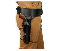 Medieval Vintage Pistol Holster PU Leather Waist Pistolol Holster Steampunk Style Revolver Holster Western Cowboy Pistol Gun Holster Halloween Cosplay Costume Waist Accessories,Noir