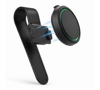 Sqylomk Support Compatible avec OOONO CO-Driver NO2, Support Magnétique Pare-Soleil pour Voiture avec Revêtement Cuir, Accessoire Avertisseur Radar, Montage Rapide et Stable, Accessoire Automobile
