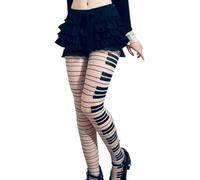 SQYZRZ 2025 New Piano Tights - Funky Patterned Stockings, Y2K Women Sexy Piano Key Stockings (C,Taille unique)