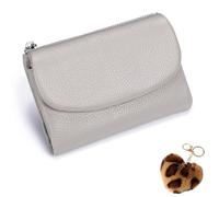 SQYZRZ Unisex Pebble Leather Wallet, Soft Pebble Leather Wallets for Women, Unisex Clutch Bags, Can Hold Coins, Id Cards, Ultra Thin Clutch for Ladies (Q)
