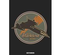 SR-71 Blackbird Sketchbook: 110 pages 8.5x11 Large Sketch Book Unlined Drawing Notebook, for Doodling or Sketching Journal