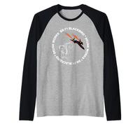 SR-71 Blackbird Skunk Works T-Shirt Blackbird Manche Raglan