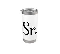 Sr.,Mr. Mariage espagnol Mari, épouse, Mme Sra Matching, Señor Gobelet isotherme en acier inoxydable double paroi