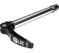 SR Suntour FKA097-25 Axe Q-LOC pour Suntour,100/15 mm court, 15QLC32s pour le trekking, noir/argenté