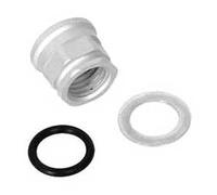 SR-Suntour SF20 Durolux Écrou de Fixation Adulte Unisexe, Noir, Taille Unique