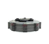 SR250 SR 250SR 250cm Kit d'assemblage d'embrayage Plaque d'embrayage de Pantoufle avec Un Panier d'exécution extérieur à 10 Fentes Compatible avec Les Motos CF Series(6 Friction Plate)