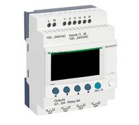 Schneider Electric Relais programmable SR3B101FU Zelio Logic – Entrées 6 Sorties 4 – 100–240 V AC