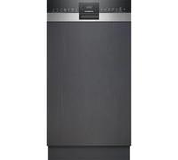 Lave-vaisselle encastrable avec bandeau, 45 cm, Acier brossé Siemens SR53HS52MF