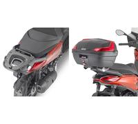 Givi Top case Monolock® Piaggio Beverly 300 Hpe 20 Fixation arrière Argenté