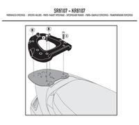 Givi Top-case Monolock/Monokey Kymco Downtown Abs 125i/350i Fixation arrière Noir