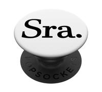 SRA. Mme espagnole, épouse, Mari, Mariage, sœur, Monsieur Matching, Señora. PopSockets PopGrip Adhésif