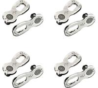 SRAM 00.2518.003.000 Maillon de fermeture de chaîne XX1 Power Lock, 11 vitesses, argent (pack de 4)