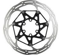 SRAM 00.5018.037.018 Disque de frein 'CenterLine' Rounded, Ø 160 mm, 6 trous, 2 pièces, noir/argent, 2 pièces (1 kit)