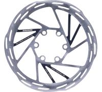 SRAM 00.5018.158.000 Disque de frein 'Paceline', Ø 140 mm, 6 trous, avec vis, noir/argenté