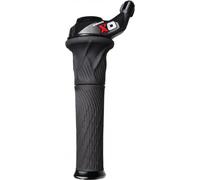SRAM 00.7018.014.001 Poignée tournante 'X0 Red' 2x gauche avec poignées Lock-On, noir/rouge