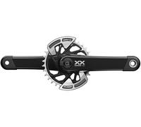 Sram Xx Eagle Spindle Q174 Cl55 Dub Crankset With Power Meter Noir,Argenté 165 mm / 32t Black