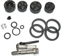SRAM 11.5018.007.002 AVID Caliper Service Kit X0/9 Trail, noir/argent, 17 pièces (1 kit)