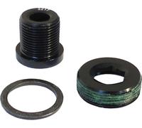 SRAM 11.6115.530.080 vis de manivelle M15/M22 Alloy Self-Exracting GXP Blk 1, noir
