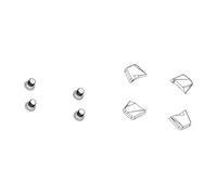 SRAM 11.6918.000.001 Kit de boulons de Plateau 5 Bras pour Red 2013 (Boulon caché) Aluminium Noir