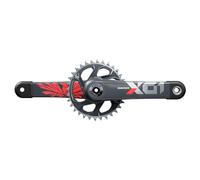 Sram X01 Eagle Superboost+ Dub Direct Mount Crankset Noir 175 mm / 32t Black / Lunar Oxy