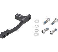 Sram Post Bracket 20p-1 160/180 Mm Disc Adapter Argenté Black