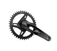 Sram Rival 1 Xplr Axs E1 Dub Wide Dm Crankset With Power Meter Argenté 172.5 mm / 42t Black