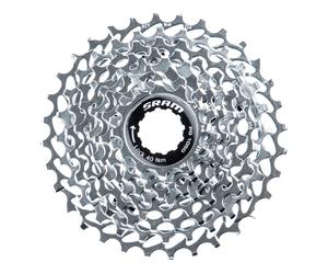 SRAM Cassette PG-1050 10 vitesses pour Apex / X7 / GX gris 11-28