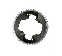 SRAM Chain Ring Road 107Bcd 2X12 Force With Cover Plate Polar Grey 12Speed 48T