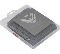 Sram X0 T-type Eagle Solidpin T-type Pvd Powerlock Chain Argenté 126 Links / 12s Silver