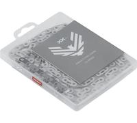 Sram Xxsl T-type Eagle Hollowpin T-type Pvd Chain With Powerlock Argenté 126 Links / 12s