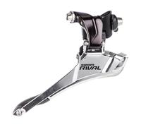 Sram Rival22 Braze-on Yaw Con Chain Spotter Front Derailleur Noir,Argenté 2 x 11s Silver