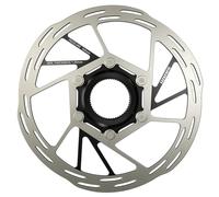 SRAM Disque de frein Paceline Two Pieces 160 mm Center Lock arrotondato A2 Am DB Rotor CL 160 ROUNDEDLR, Men's, Black, One Size