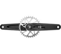 Sram Eagle 90 T-type Q174 Cl55 Dub Wide Crankset Argenté 155 mm / 32t