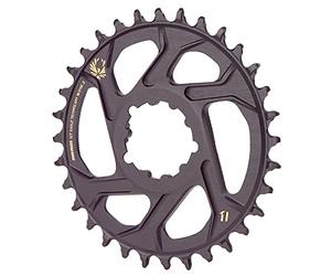 Sram Eagle X-Sync 32T Direct Mount Contrebalancées Boost Aluminium 12-Speed Bague Chaîne - Noir, 3 mm