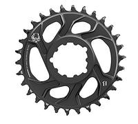 Sram Eagle X-SYNC 34T Direct Mount Contrebalancées Boost Aluminium 12-speed Bague Chaîne - Noir, mixte, Eagle, noir - 6mm