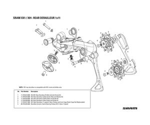 Sram Ensemble Stabilisateur Xx1/x01