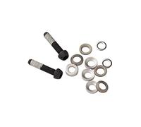 Sram Étrier Matériel de Montage Inoxydable T25 5 mm (2 pièces) - Plat Mont Étrier: