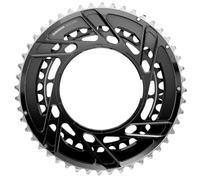 SRAM Force 2X Plateau fileté 48/35T, 12 Vitesses, Filetage (pour Force E1 AXS PM Spider), Noir, E1