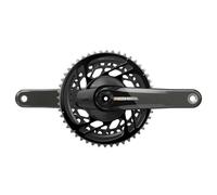Sram Force Axs D2 Spider Dub Crankset With Power Meter Argenté 170 mm / 48/35t Black