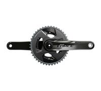 Sram Force Axs Dub Wide Crankset Noir 177.5 mm / 43/30t Black