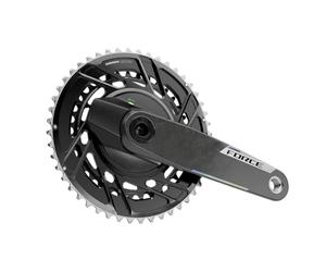 SRAM Force AXS Power Meter Joint à manivelle 175 mm 12 Vitesses 46/33T 8 boulons PM mandrin Dub Carbone E1