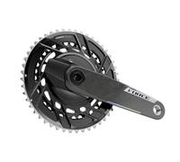 SRAM Manivelle powermeter en carbone Force E1 DUB DM 2x12 vitesses noir