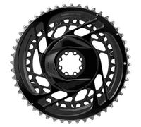 Sram Force D2 Dm Chainring Argenté 50/37t Black